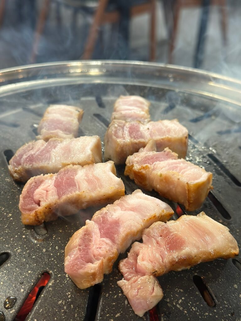 고진사 왕겨 통오겹살